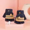 Toddler Kids Winter Knitted Fingerless Cartoon Gloves Thick Warm Outdoor Writing Convertible Flip Top Half Finger Mittens