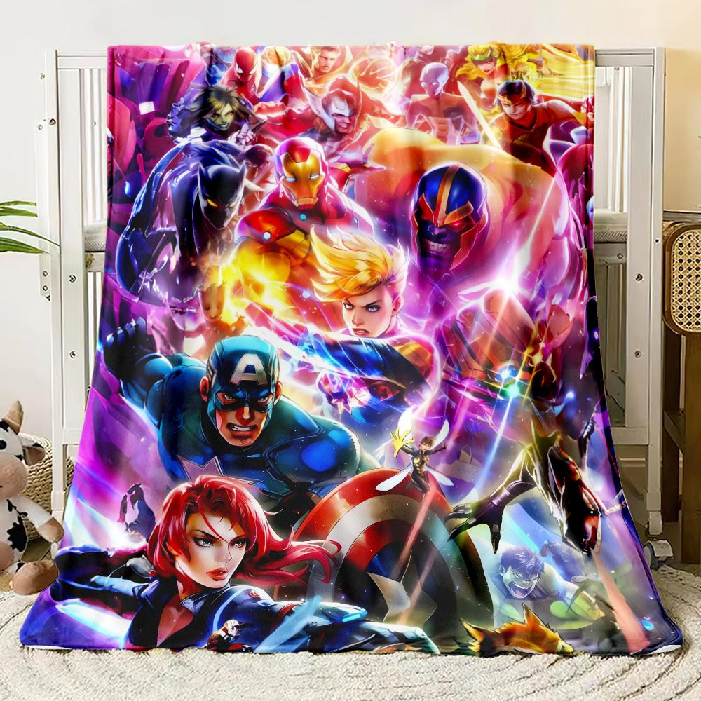 anime Flannel thin Blanket Bedroom Living Room sofa blankets Student Nap Office Nap Camping Trip Girlfriend Giftizable