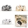 Acrylic Mini Box Clutch With Chain Silver Elegant Evening Bag For Daily Use