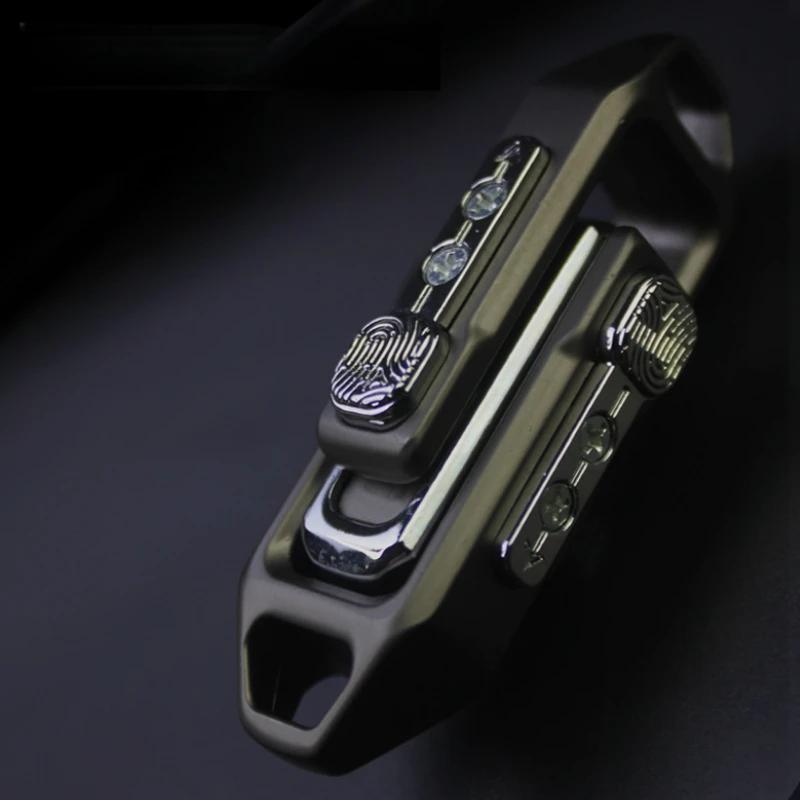 Магнитная толкающая карточка, толкающая яйца, кликерная пластина, механический слайдер, тактильная монета, игрушки для снятия стресса, антистрессовый металлический сплав