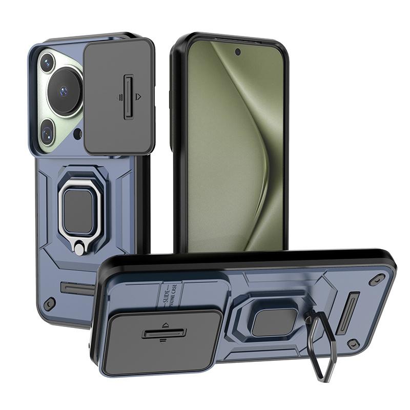 Слайд-камера Funda для Huawei Pura 70 Ultra Чехол для Huawei Pura 70 Pro + Plus Pura70 70Ultra Магнитное кольцо-подставка Защитная крышка