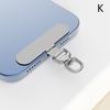 0.3Mm Sturdy Metal Cellphone Tether Tab 360 Degree Rotation Phone Hanging Strap Gasket Replacement Phone Lanyard Patch Clip