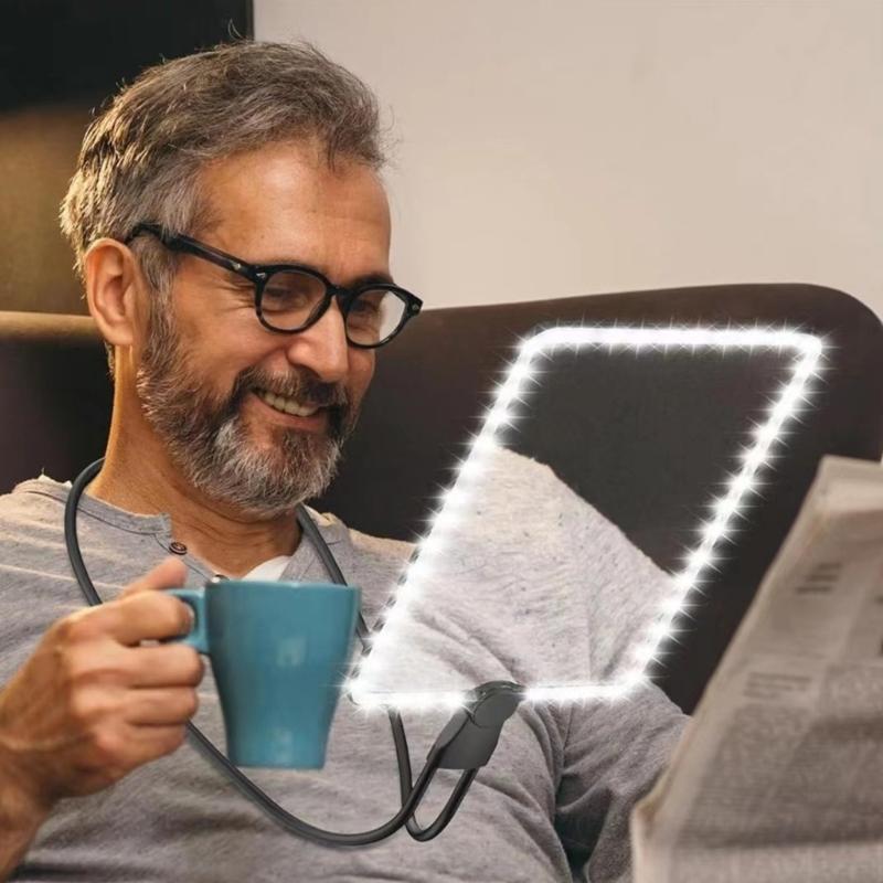 1,8-кратные лупы для пожилых людей. Увеличительная линза на всю страницу со светодиодной подсветкой для проверки шитья.