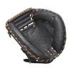 Falcon Youth Soft Baseball Mitt LH Black M Catcher's (Right-Handed Throw) CM-4041