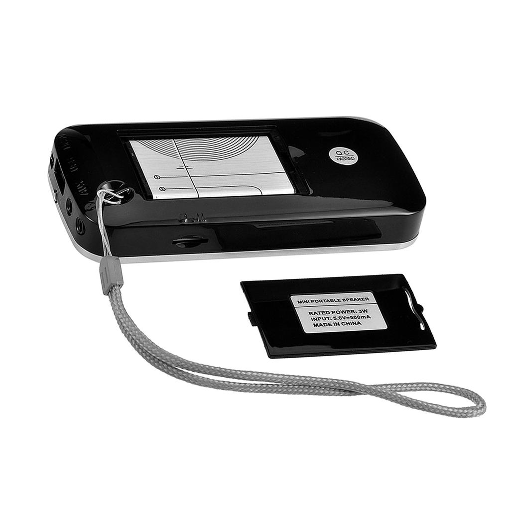 Y-501 Мини FM-радио Цифровой Портативный 3 Вт Стереодинамик MP3 Аудиоплеер Высокое Качество Звука