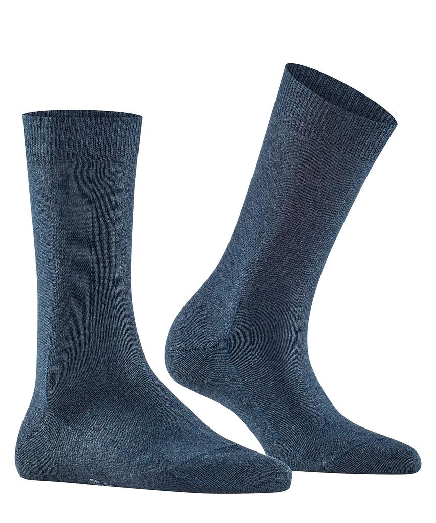 [FALKE] Женские хлопковые носки 46490 FAMILY SOCKS 35-38 6499 NAVYMEL [Авторизованный продавец]