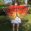 Performance Props Costume Dress Butterfly Wings Cape Shoulder Straps Butterfly Wings Fairy Wing