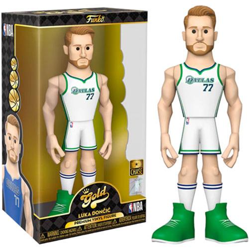 NBA: Виниловые золотые 12-дюймовые виниловые пластинки Chase Mavericks Luka Doncic поставляются 1 из 6