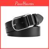 Pu Leather Mens Belt With Alloy Pin Buckle And Ring Pattern For Stylish Everyday Wear