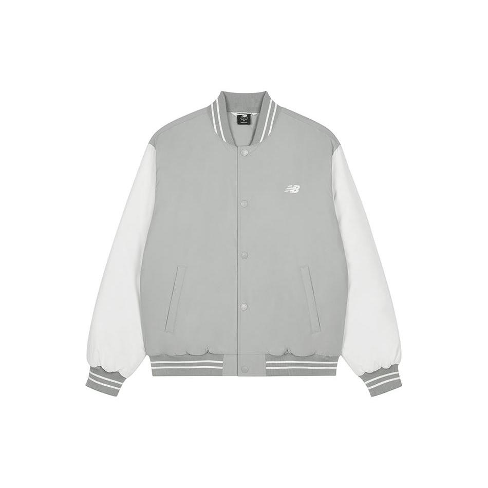 New Balance Мужская пуховая куртка серая AMJ33332-TAG