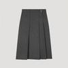  She S miSS  Wool Blend Pleated Belted Skirt SwwSko42040 Mg