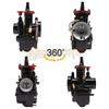 Motorcycle Flat Curtain Carburetor for Mikuni Carburetor PWK 21 24 26 28 30 32 34mm Power Jet Dirt Bike Motocross Modified Parts