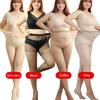 High Waist Ultrathin Seamless Women Stockings Plus Size See-through Good Elasticity Clear Bottomed Pantyhose