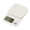 Dretec Digital Made In Large Kitchen White Scale, Japan, 2kg/0.1g Units, Tare, Screen, Scale, Weighing, Cooking,