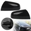 Левая Правая Накладка на Зеркало Бокового Вида Крышка Корпус Для Vauxhall Zafira MK2 2005 2006 2007 2008 Глянцевый Черный