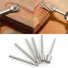 6Pcs 3.2mm Durable Rotary Burr File High Compatibility Widely Used Accessories Useful Rasp Drill Bits Woodworking