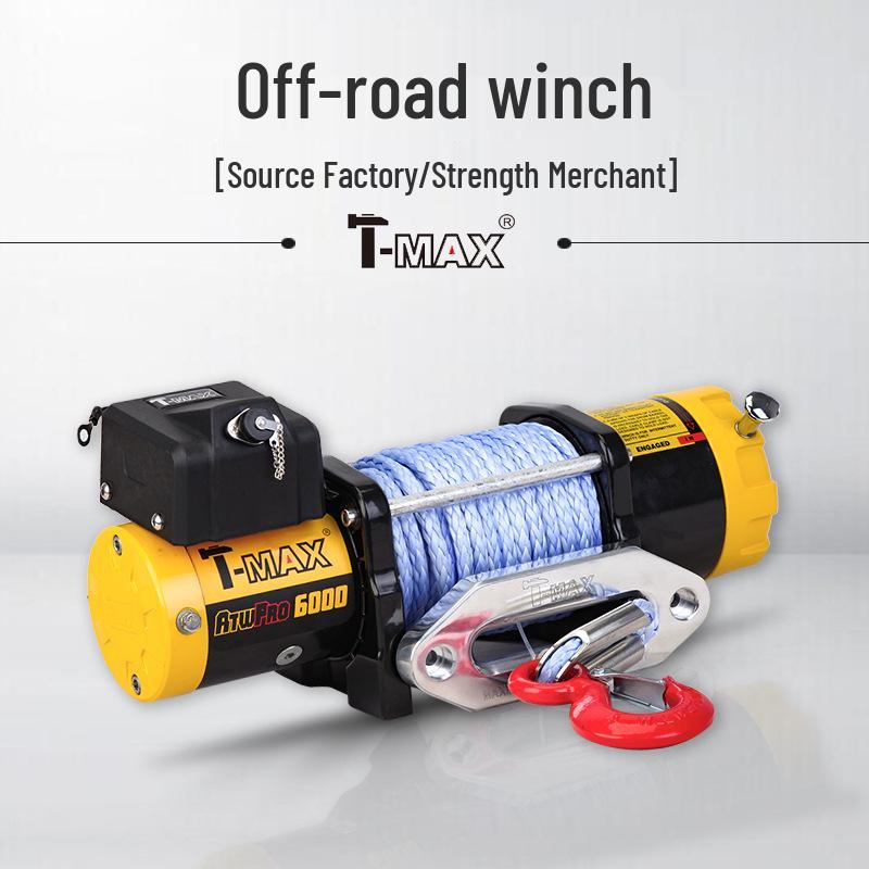 Tianming T-MAX ATV Electric Winch ATW6000 Lbs for Off-road Jimny