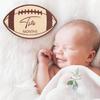 Football Theme Baby Monthly Milestones Marker Card Infant Commemorative Calendar Card Record Growth Photography Props