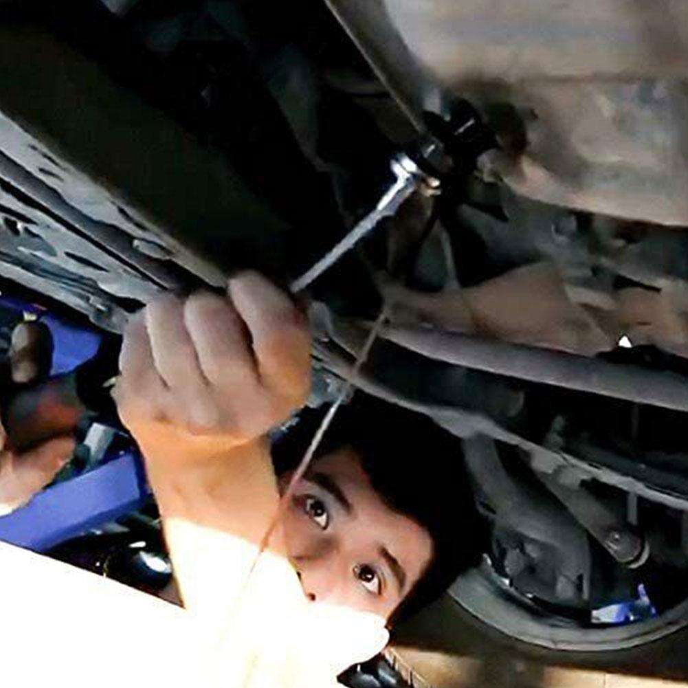 1 шт., съемник для слива масла в автомобиле, защита от ожогов, магнитный присосочный ключ, магнитный наконечник, инструменты для ремонта, подходит для автомобиля