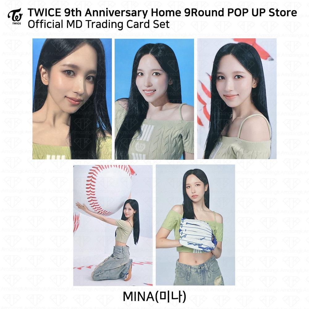 Twice 9th Anniversary Home9Round Pop Up Store MD Коллекционная карточка Фотокарточка