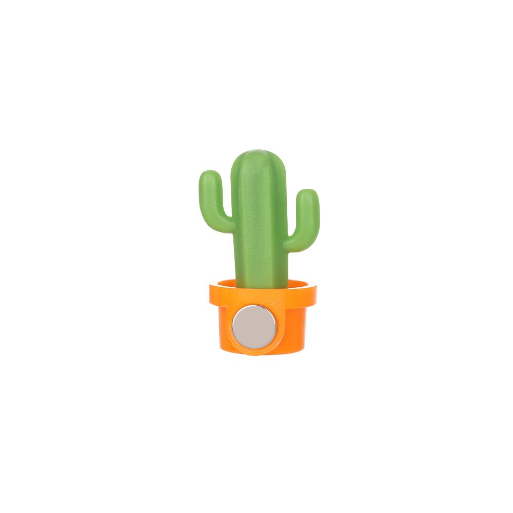 Room Home Decoration Succulent Potted Refrigerator Magnet Simulation Cactus Magnetic Stickers