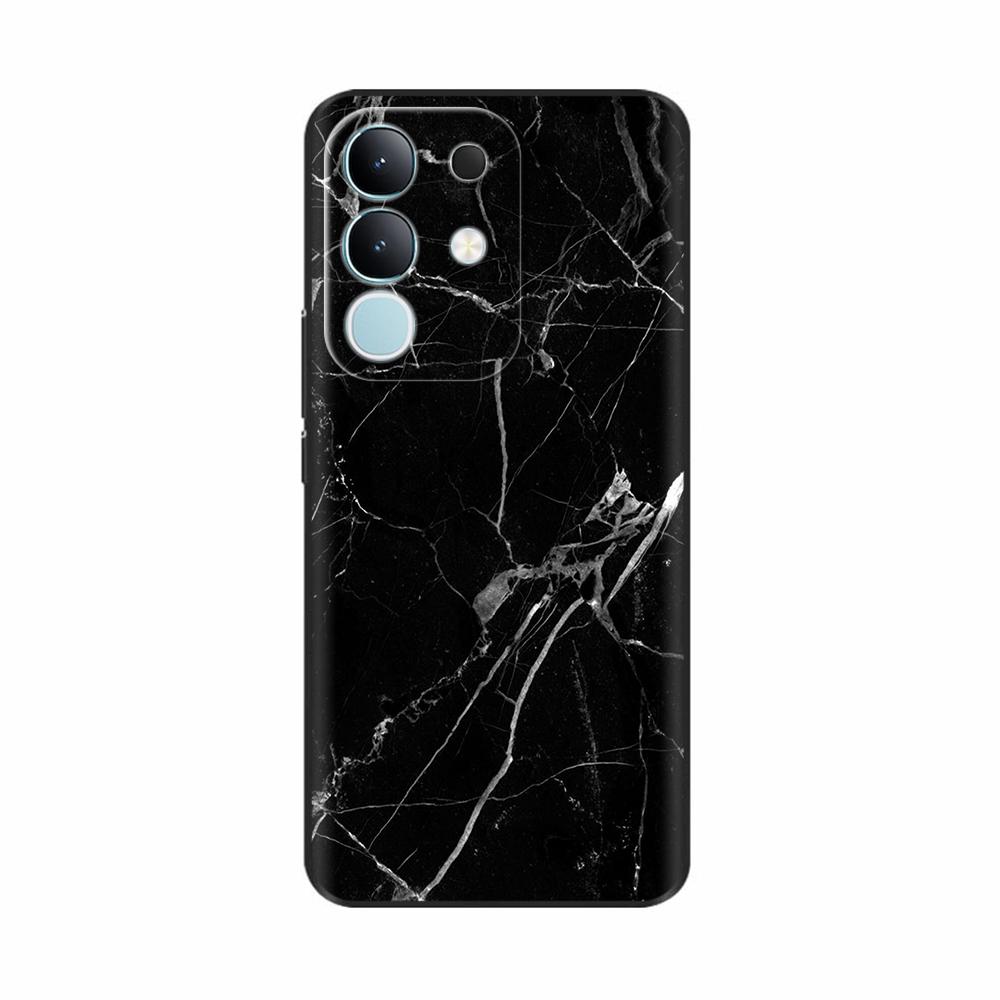 Чехол-крышка для Vivo Y29 4G 2025 Милые Цветы Мягкий Силикон Capa Чехлы для Телефона Для Vivo Y29 4G Чехол Мультяшные Ударопрочные Сумки Coque