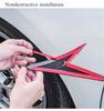 New Decorative Car Side Fender Wing Emble Badge Bonnet Car Styling Sticker Glossy