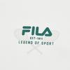 Fila Оригинальная Простая Модная Классическая Универсальная Футболка с Коротким Рукавом Мужские Топы Облако-Гриб-Белый F11M539106FWT