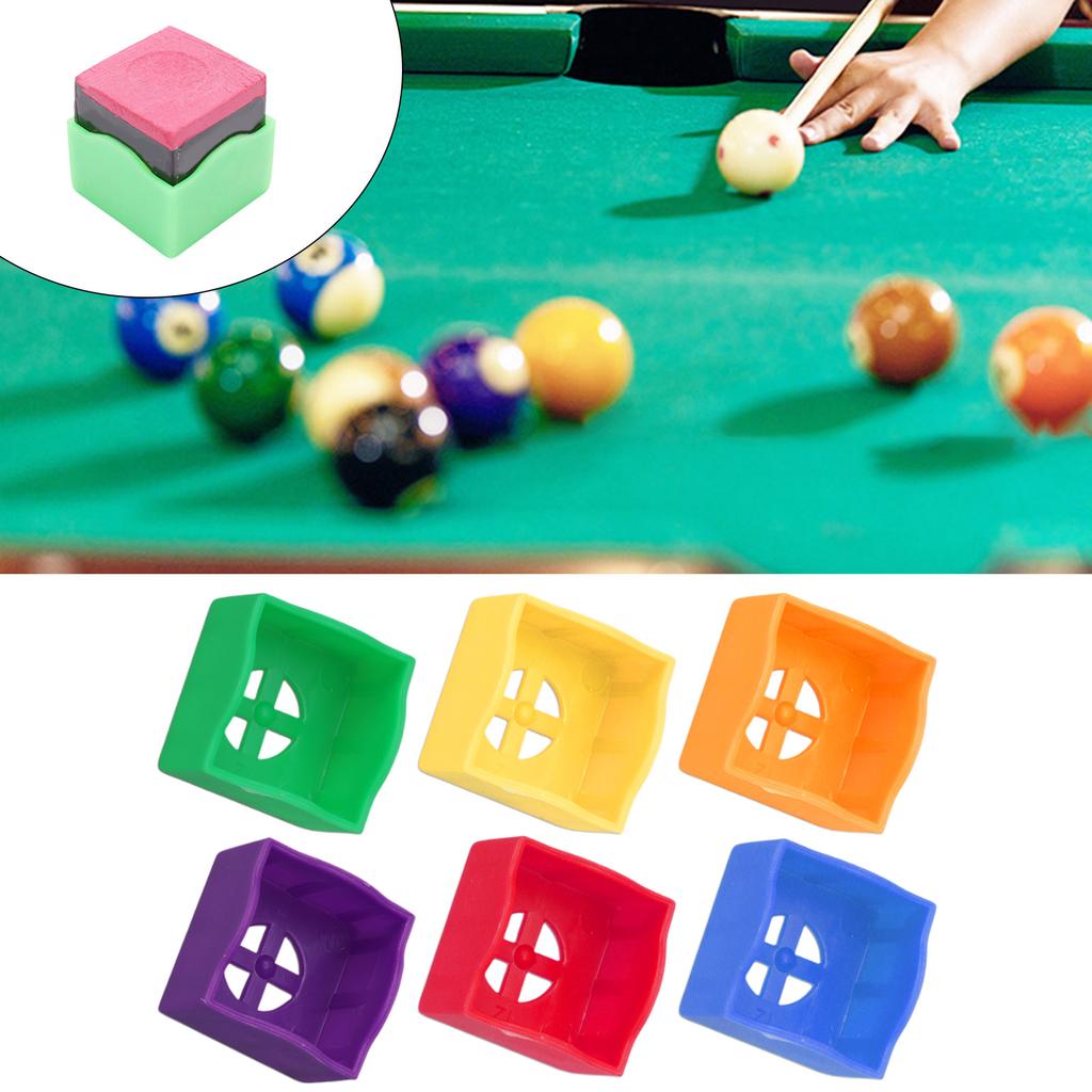 2Pcs Billiard Chalk Protective Cover Billiard Cue Chalk Holder Billiard Chalk Case Billiard Chalk Holder Chalk Storage