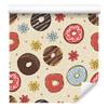 Wallpaper Colorful Flower Buds for Living Room and Bedroom 50x1000