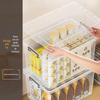 Jiabangshou Clear Plastic Storage Box for Clothes & Toys
