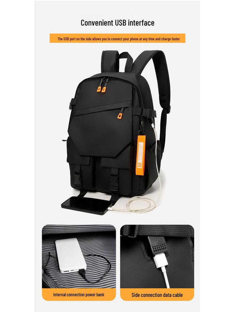 Men's Large Capacity Multifunctional Outdoor Sports & College Laptop Backpack