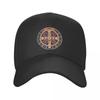 Personalized Saint Benedict Medal Baseball Cap Sports Unisex Women's Adjustable Jesus Catholic Dad Hat Spring