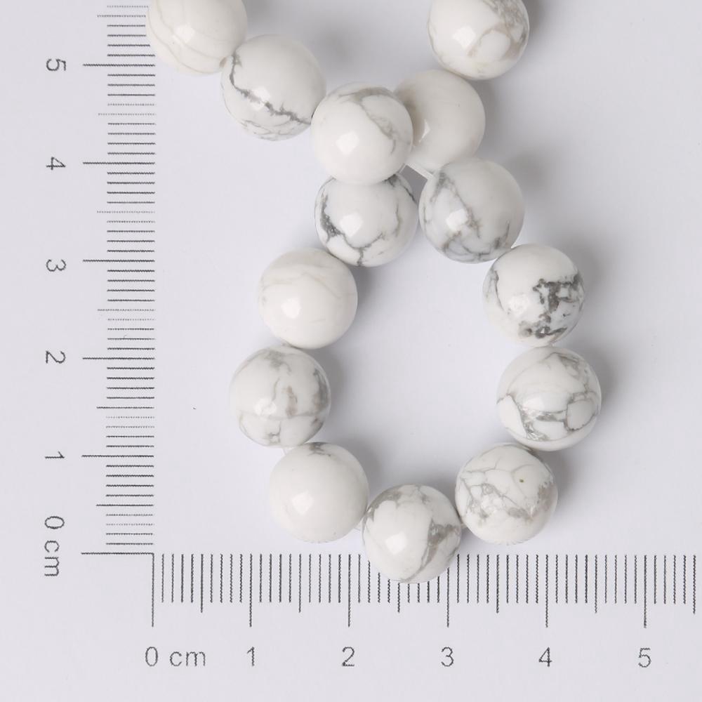 Натуральный драгоценный камень белый говлитовый камень 4 6 8 10 мм бусины для изготовления ювелирных изделий