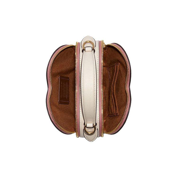 Coach Сумка-тоут 16 Classic Monogram на молнии из покрытого канваса и кожи Маленькая женская сумка Хаки CE653-IMOT4
