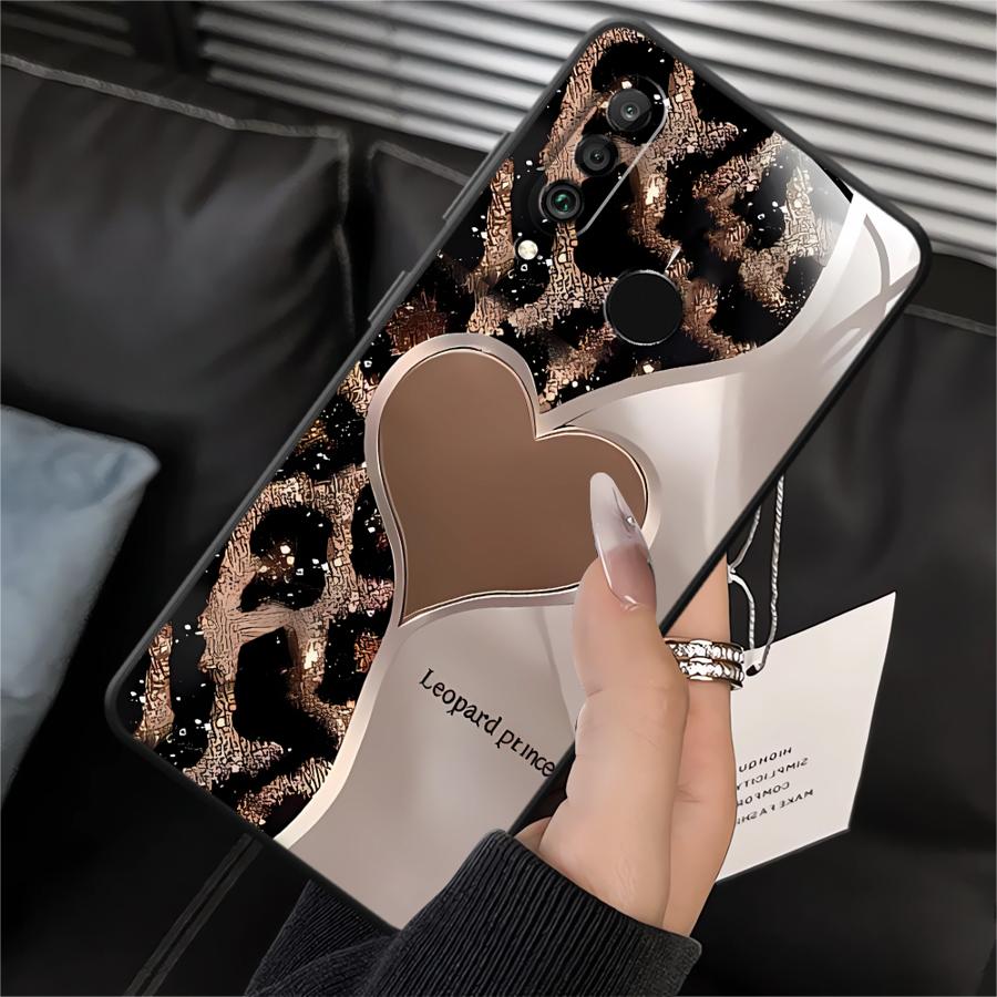 Phone Case for Huawei P30 P20 Pro P20 P40 Lite P20 Lite 2018 P Smart 2019 Soft Cover Cartoon Leopard Print Pattern
