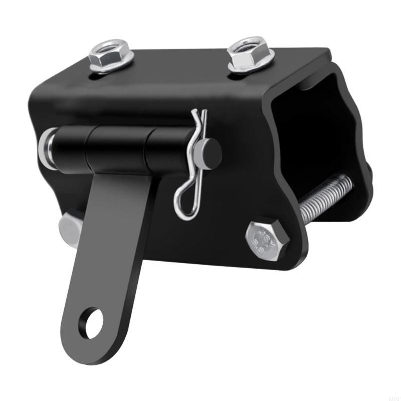 K0AF Adjustable Heavy Duty Snowmobile Bumper Hitch Easy Install Snowmobile Hitch Supports Safe Towing Simple Installation