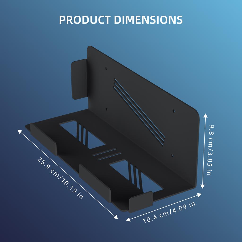 Устойчивая металлическая настенная подставка для консоли Playstation 5 (Диск и цифра),Аксессуары для PS5, экономят место, просты в установке P5226