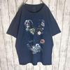 [USED] Death Note anime t-shirt L El Misa Misa anime navy