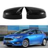 Применимо12-18Ford Focus MK3 Крышка зеркала заднего вида из углеродного волокна с узором Рог Зеркало заднего вида Ярко-черный
