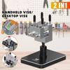 Aluminum Zinc Zinc Alloy 2in1 Bench Vise Precision Clamp Mini Vise DIY Mini Table Vise DIY Accessary