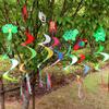 No Toxic Animal Windmill Colorful Spiral Windchimes Cute Wind Spinner  Partie