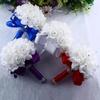 1 Pcs New 18cm Crystal Roses Pearl Bridal Wedding Holding Flowers Valentine's Day Proposal Simulated Bouquet Photography