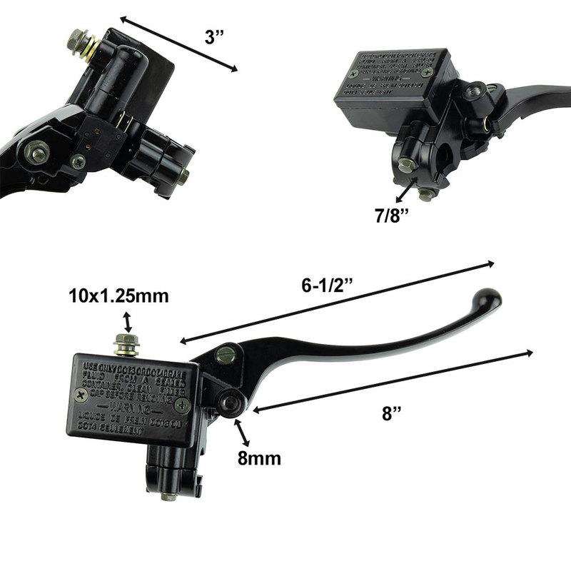 Обновите свой Honda Nighthawk 250 450 650 700 Shadow 500 700 VT500 VT700 с помощью этого главного тормозного цилиндра
