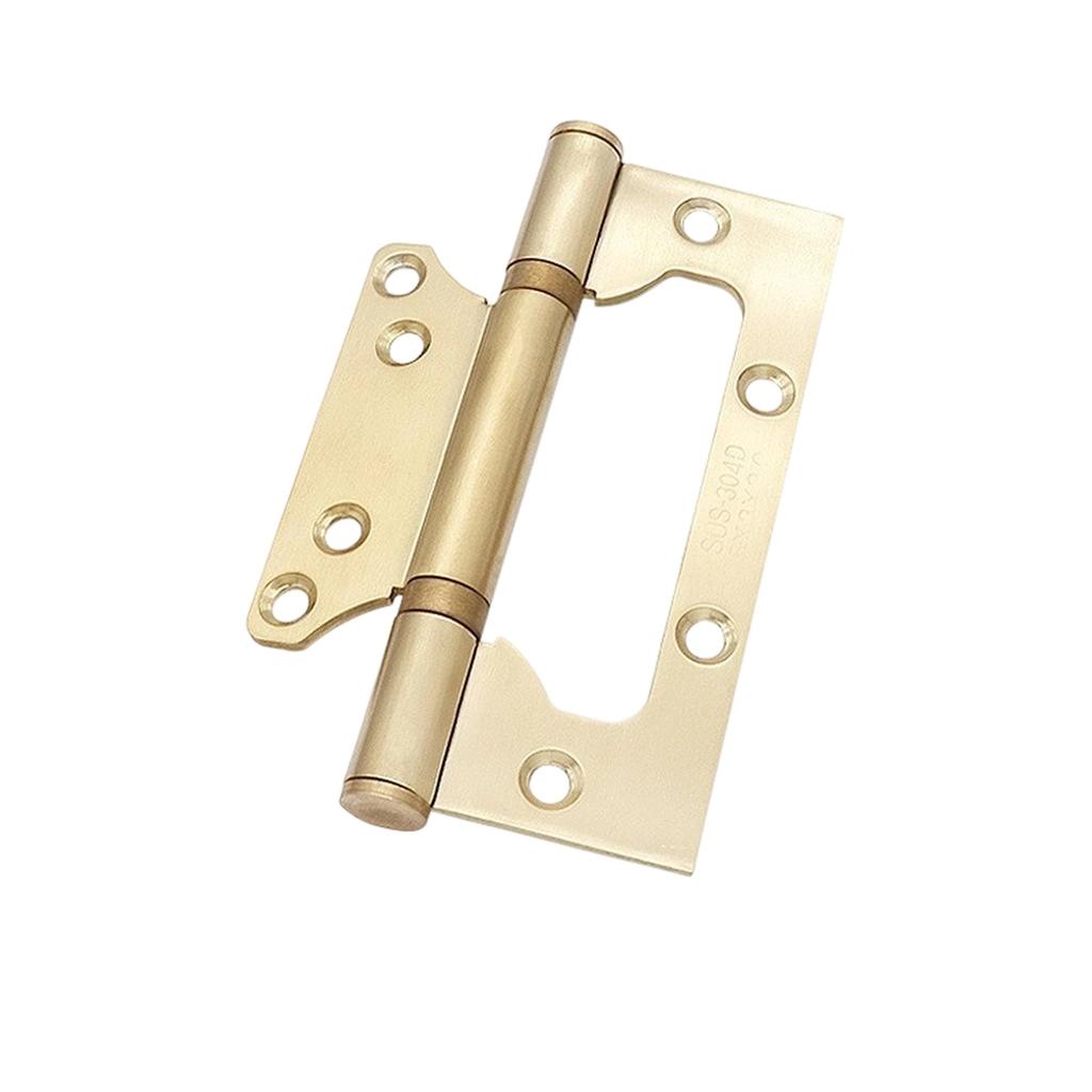 Penrod Door Hinges, Oil Rubbed Ball Bearing Security Hinges, 4 inch with 5/8 inch Square, Non-Removable Pin, 3 Pack