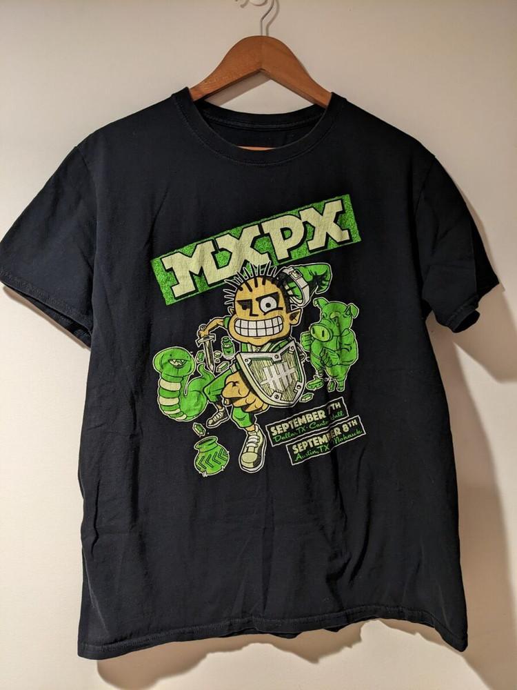 MxPx Band Black T-Shirt Cotton Unisex S-234XL Short Sleeve Unisex T-Shirt