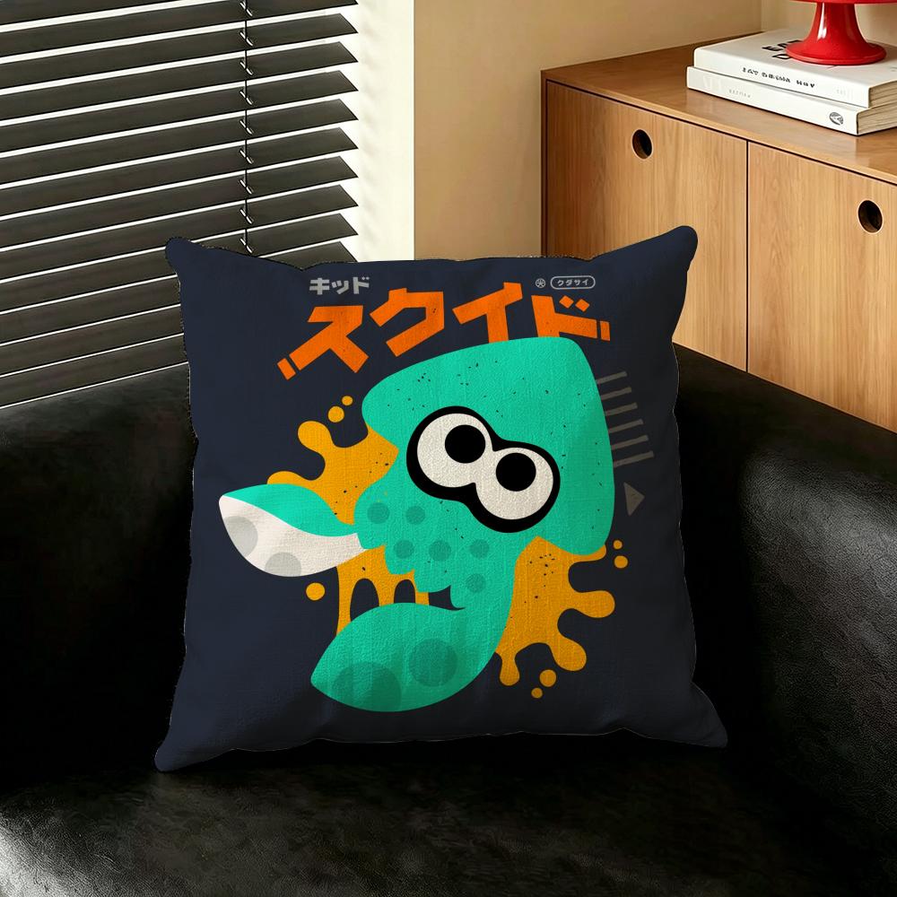 Game SSplatoon Cushion Cover Creative pillowcases for interior decoration office living room home Car hot