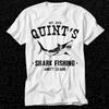 Amity Island 1975 Quint's Shark Fishing Jaws T Shirt 331