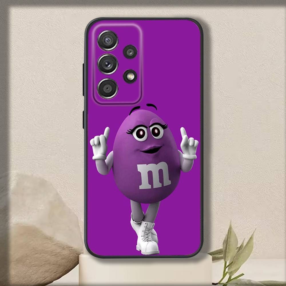 M-MS Шоколадный чехол для телефона Samsung S 25,24,23,22,30,21,10,9,Ultra,Plus,Lite,FE,4,5 G Мягкий черный чехол