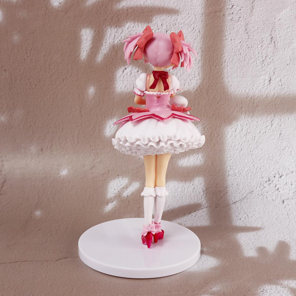 Puella Magi Madoka 18 см Магика Аниме Фигурка Канамэ Мадока Фигурка Экшн Волшебница Модель Декор Статуэтка Куклы Игрушки Рождественский Подарок